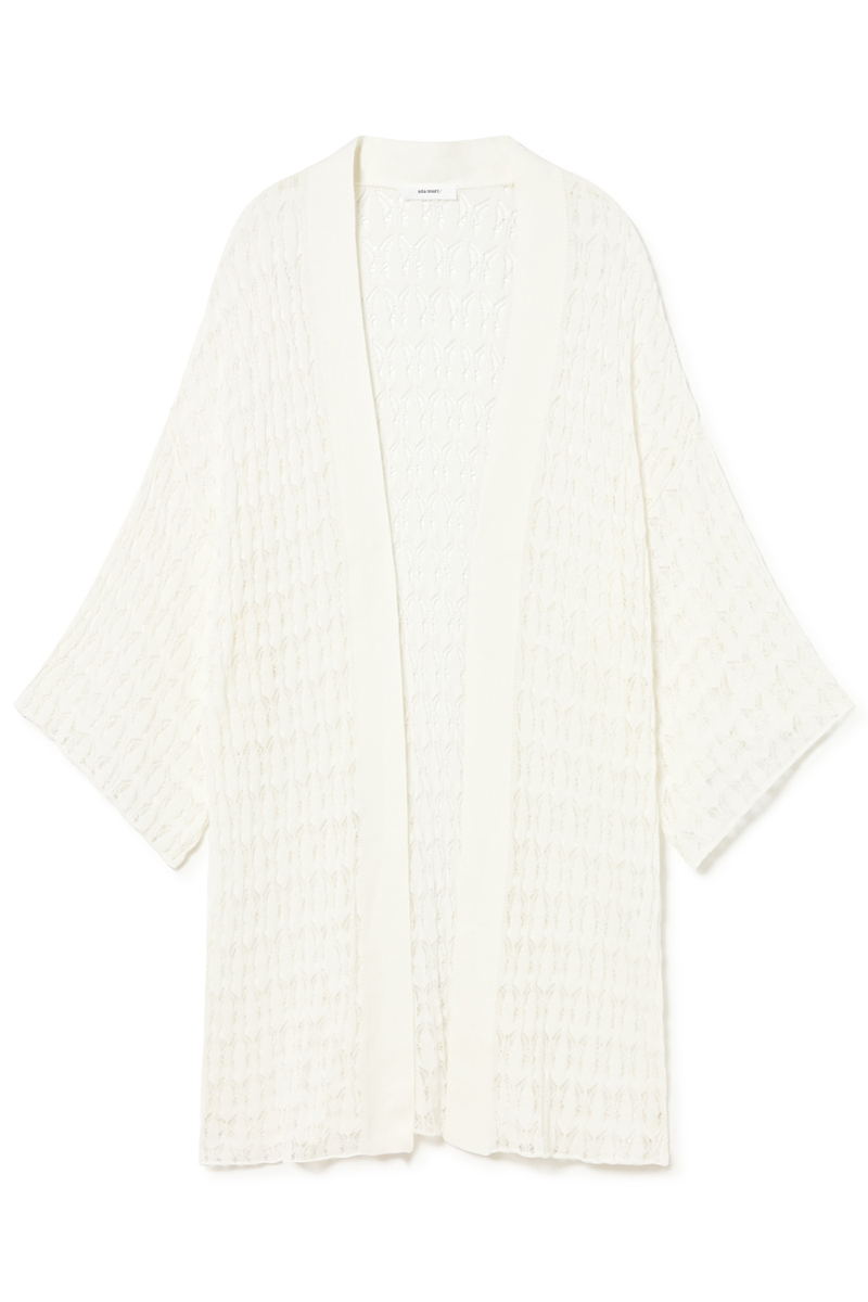 Ribbed knit kimono 2