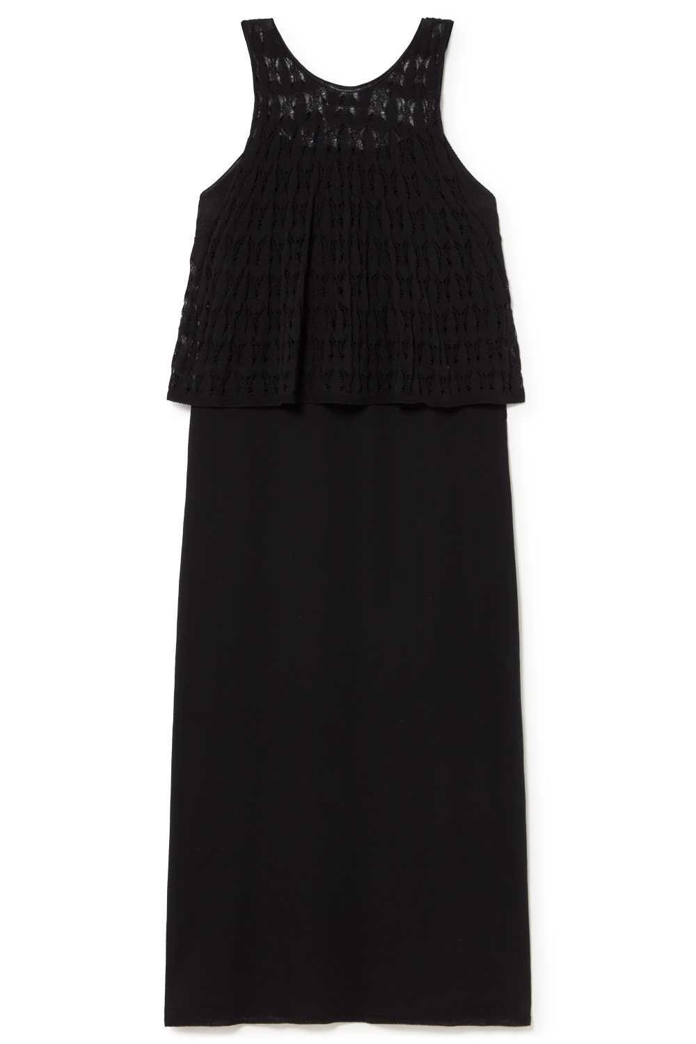 Vestit de punt de tirants dos peces