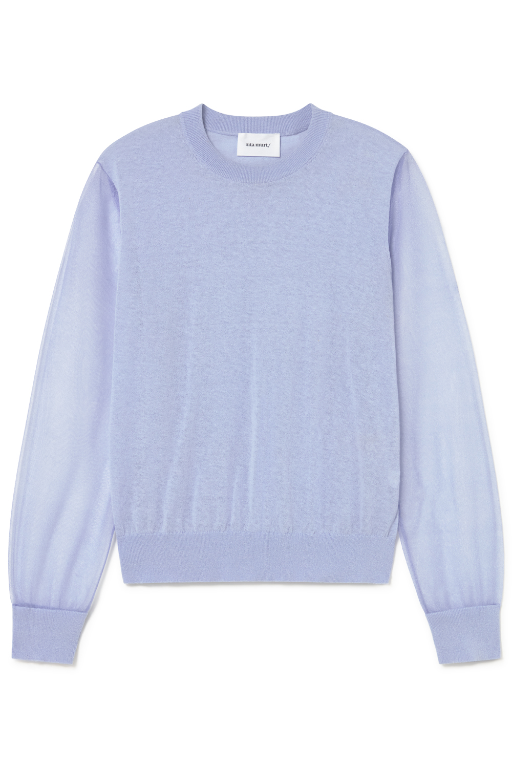 Long-sleeve transparent sweater 2