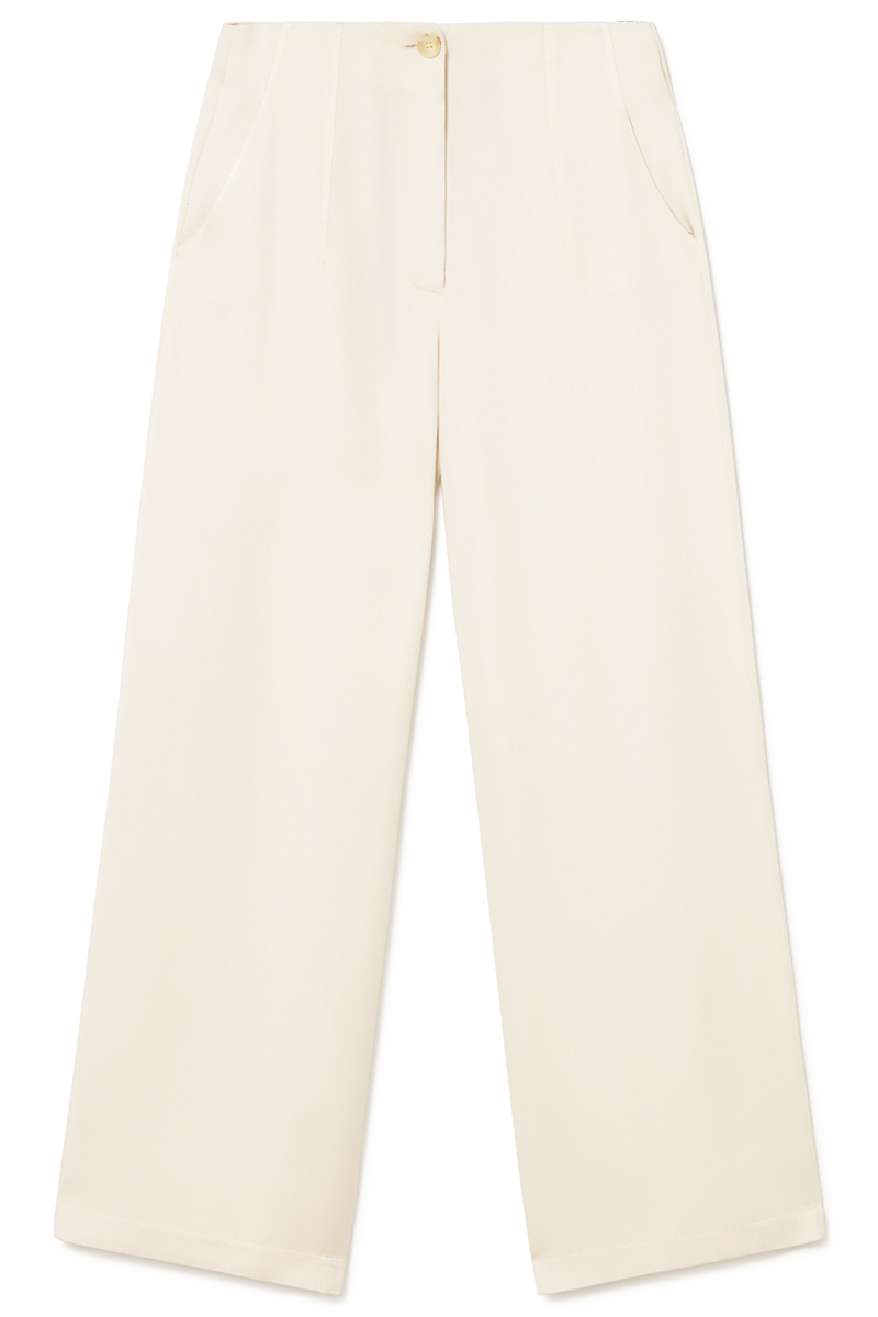 Wide-Leg Fluid Pants 7