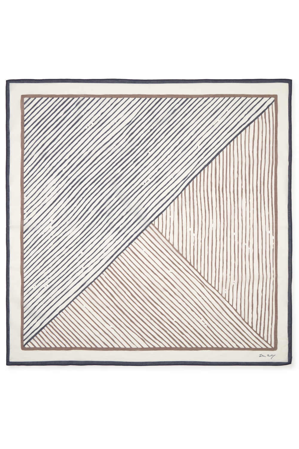 Light cotton voile scarf 11