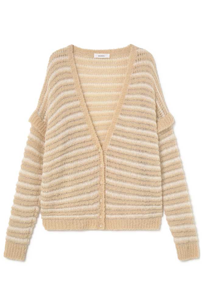 V-neck cardigan
