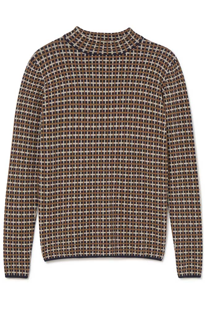 Jacquard sweater