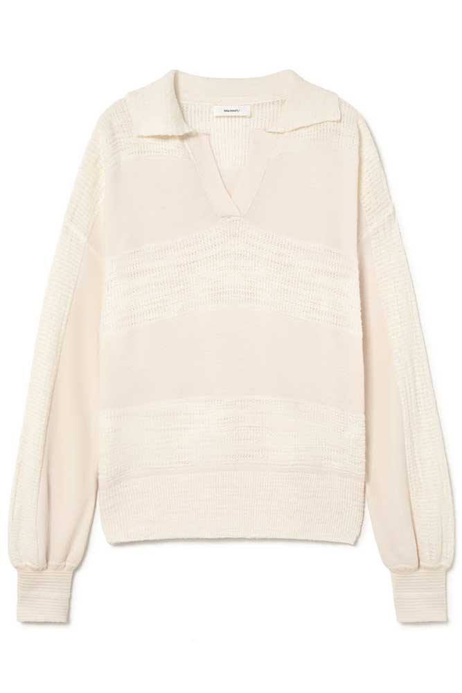 Polo-neck sweater