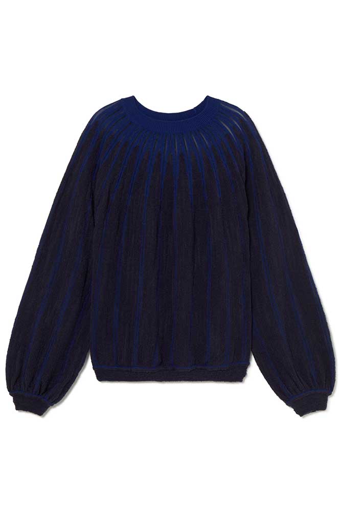 Radial knit sweater | ICONIC PIECES