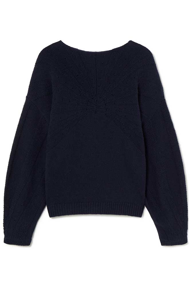 Radial knit sweater | ICONIC PIECES