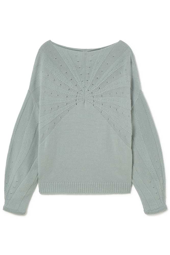 Radial knit sweater | ICONIC PIECES