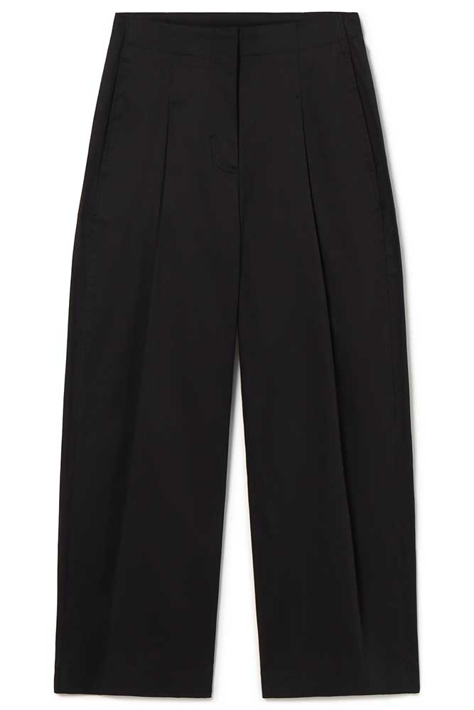 Pleated pants