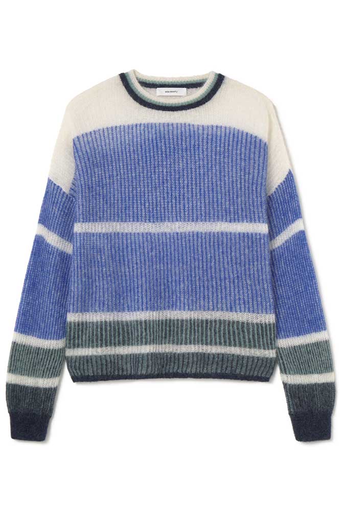 Ribbed crochet sweater