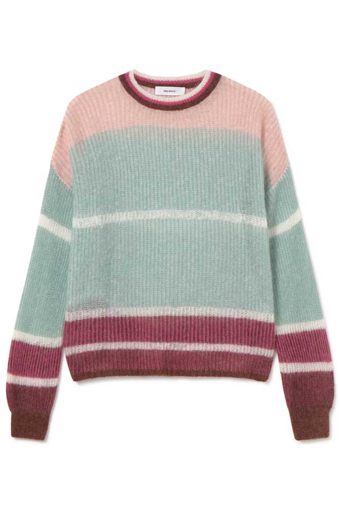Ribbed crochet sweater