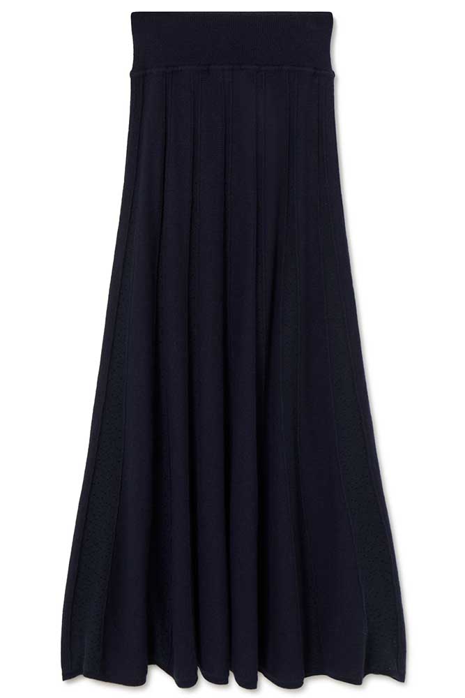 Radial knit skirt | ICONIC PIECES