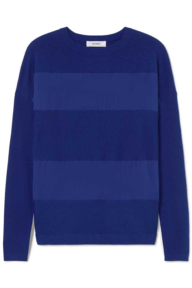 Two-material sweater | ICONIC PIECES