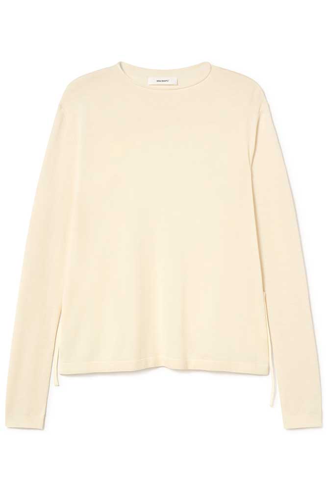Mixed-material sweater | ICONIC PIECES