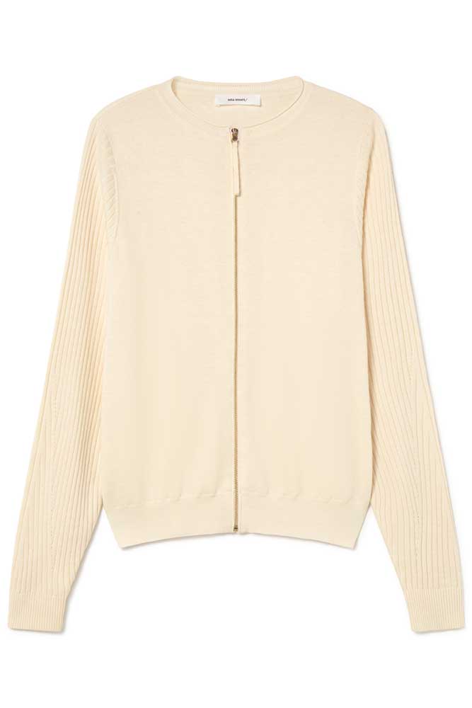 Mixed-material jacket | ICONIC PIECES