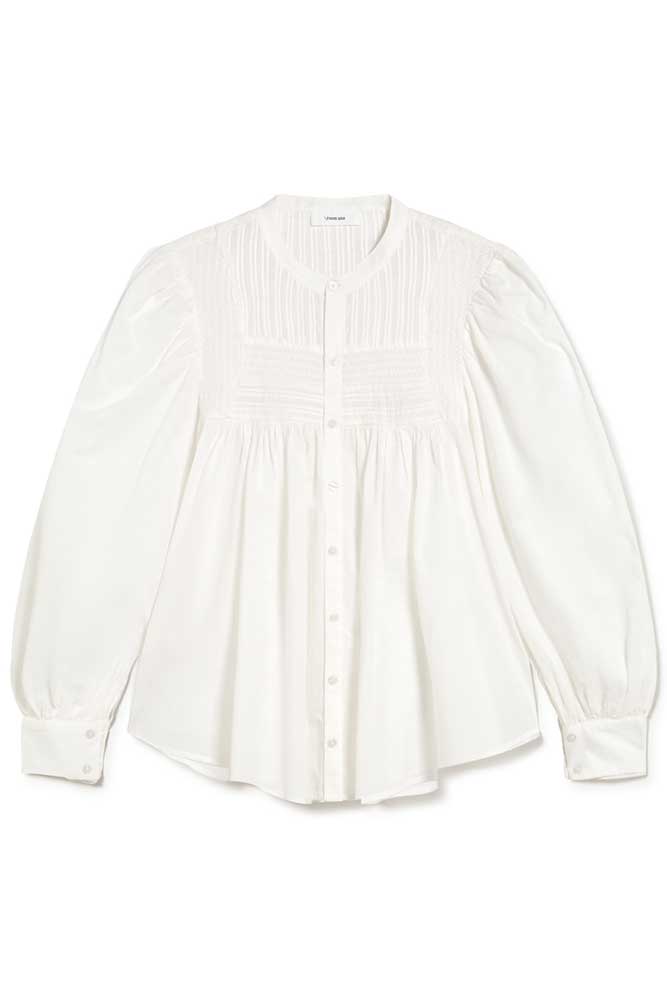 Romantic cotton blouse