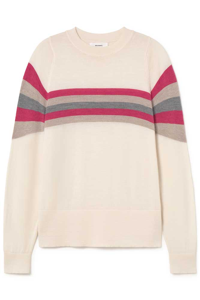 Central stripe sweater