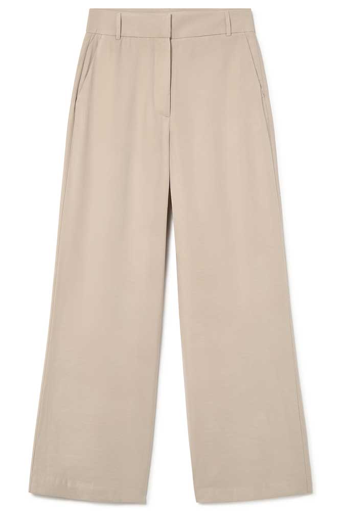 High-waist trousers