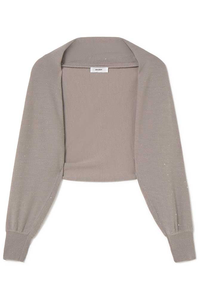 Sequin knit sleeves