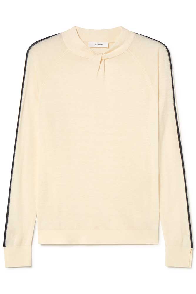 Knot neck sweater