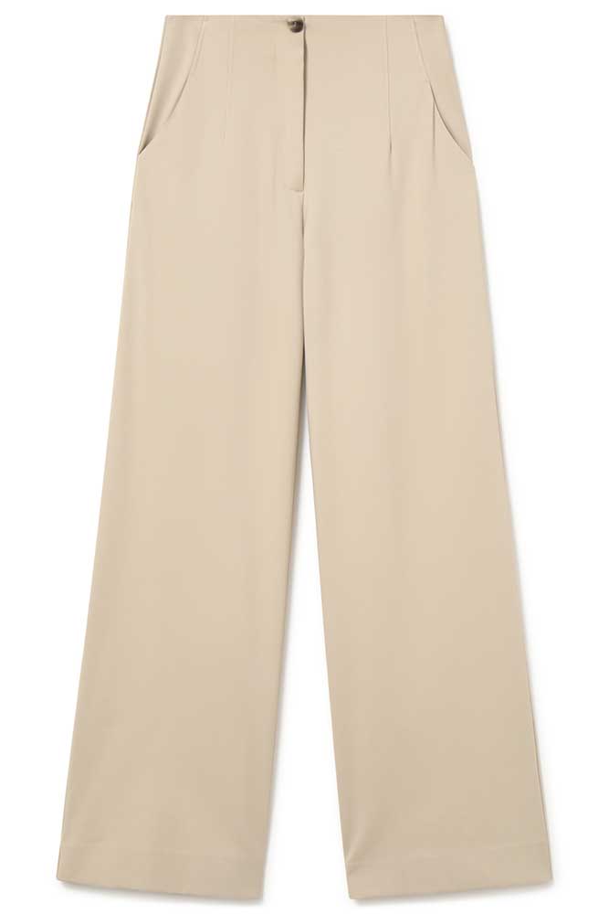 Wide-leg trousers
