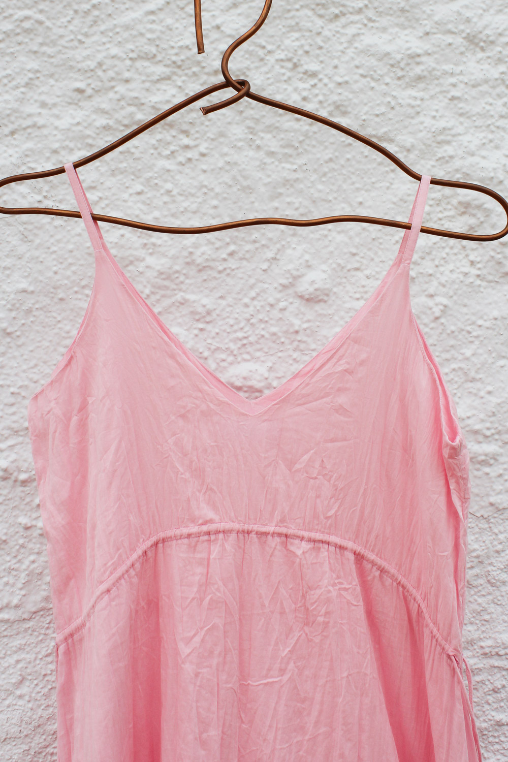 Wrinkled pleated long dress 1