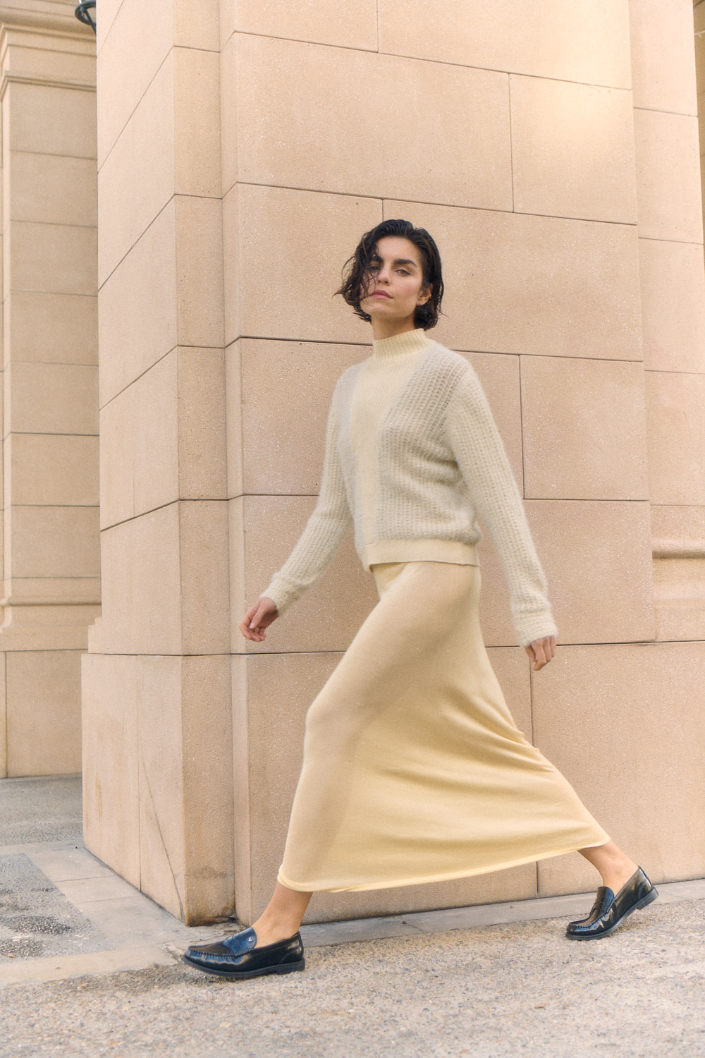Textured knit sweater 2
