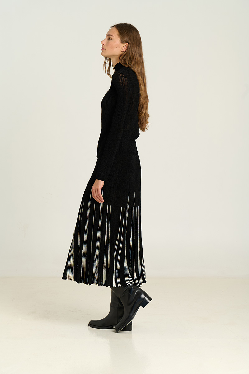Midi radial skirt 2