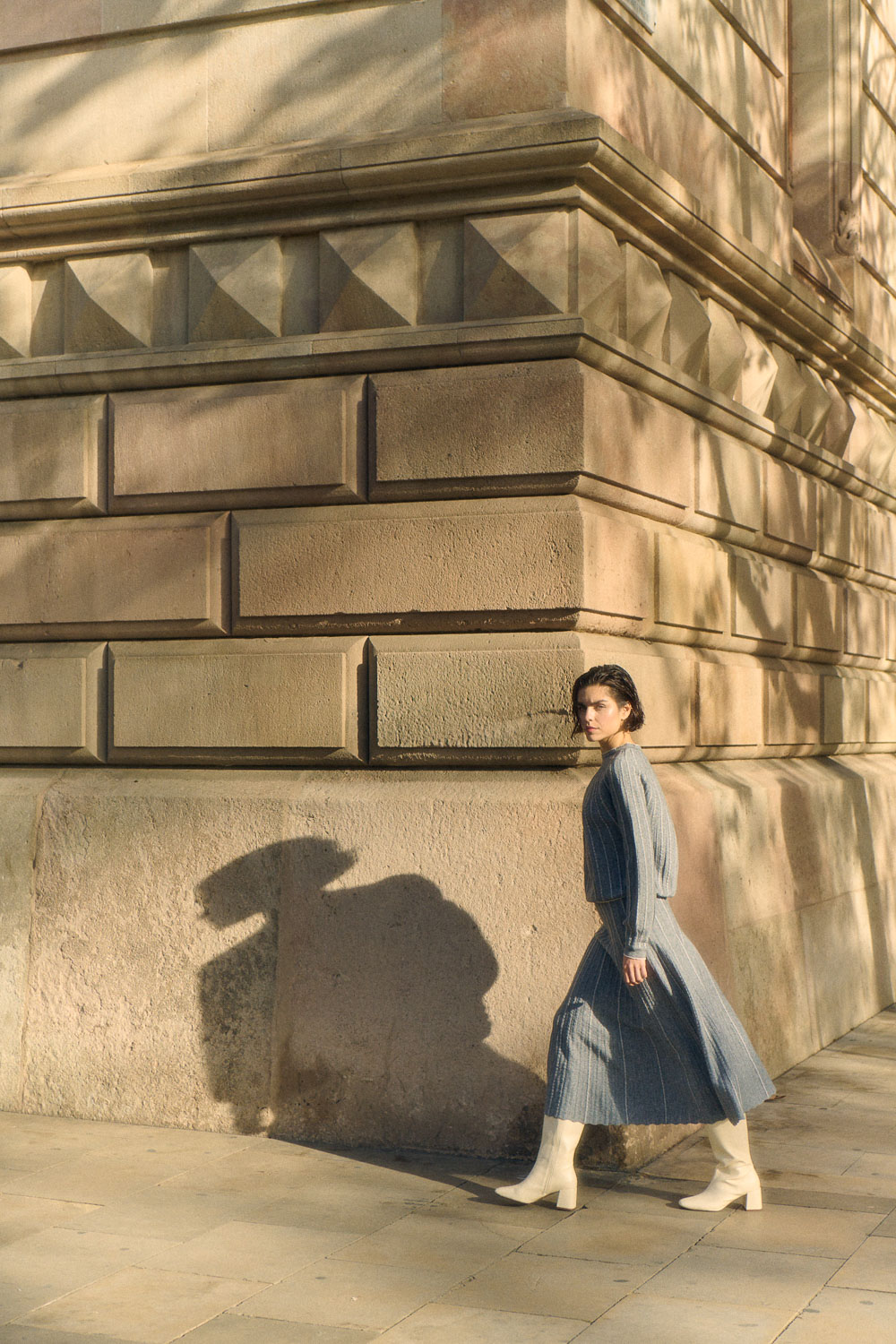 Radial midi skirt 1