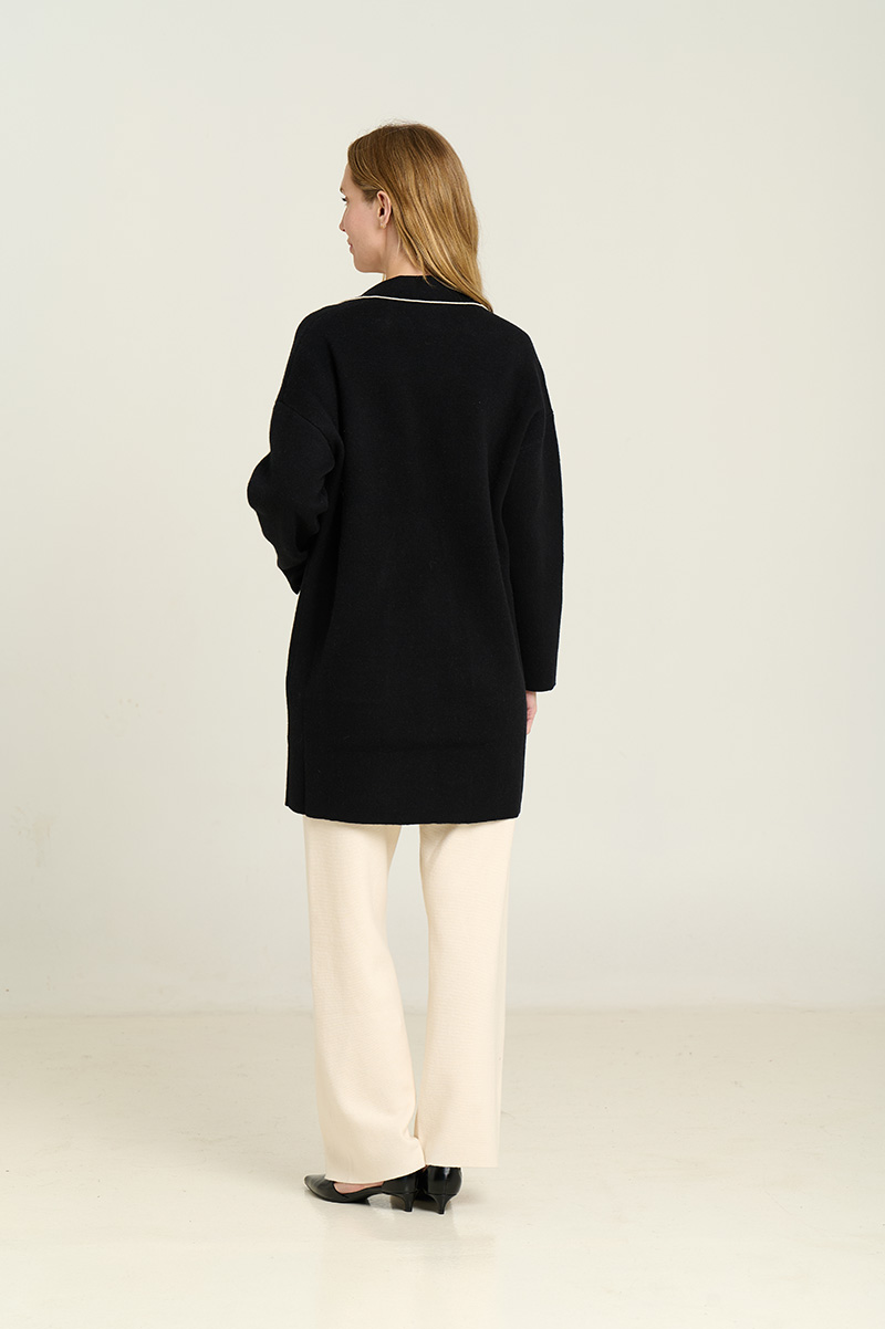 Oversized knit blazer 4