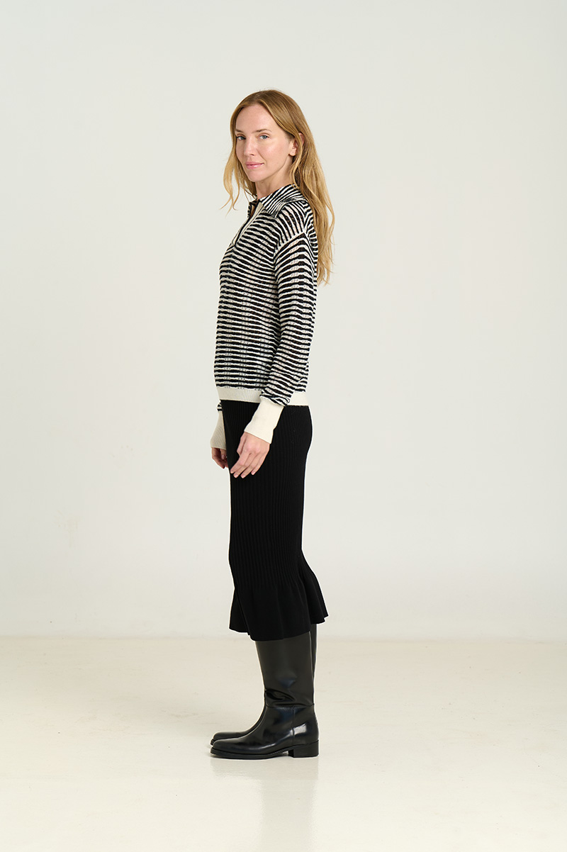 Straight midi skirt 2