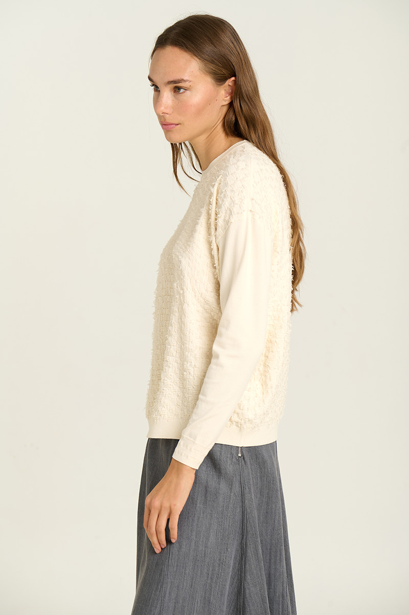 Sweater with ribs 4