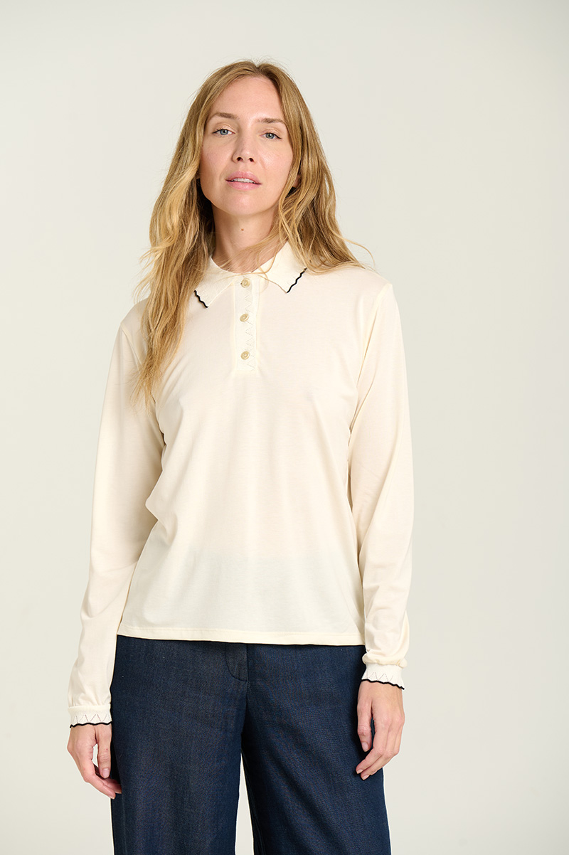 Polo collar shirt 1