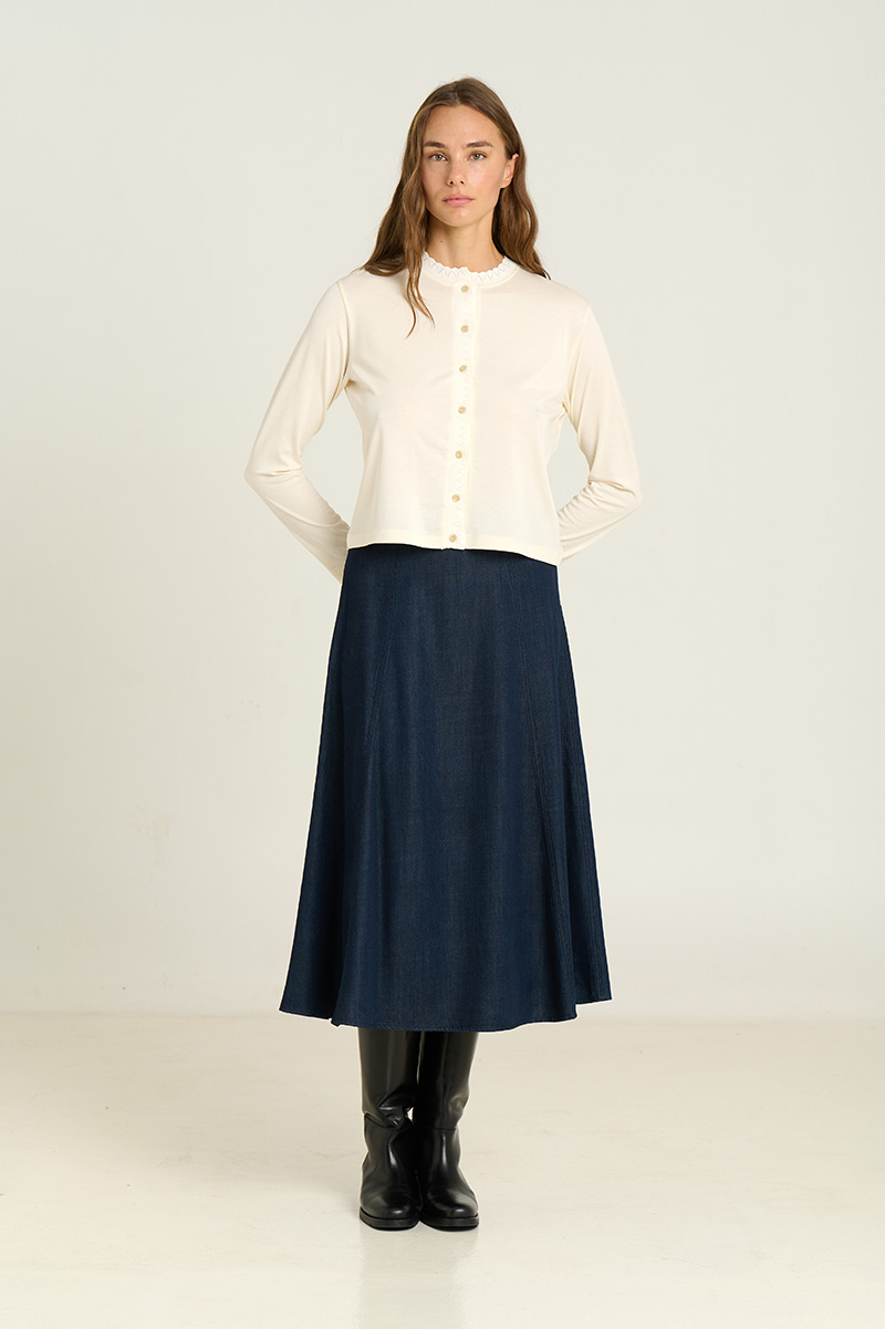 Fine long-sleeve jacket