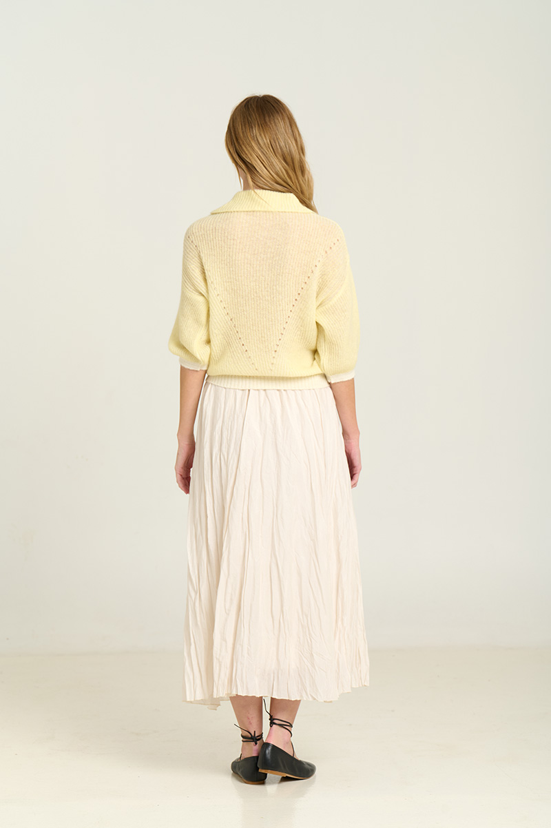 Polo collar sweater 4