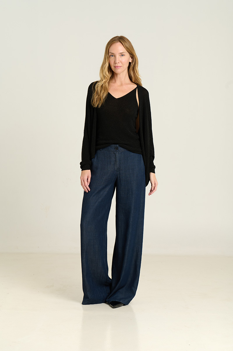 Oversized Lurex jacket