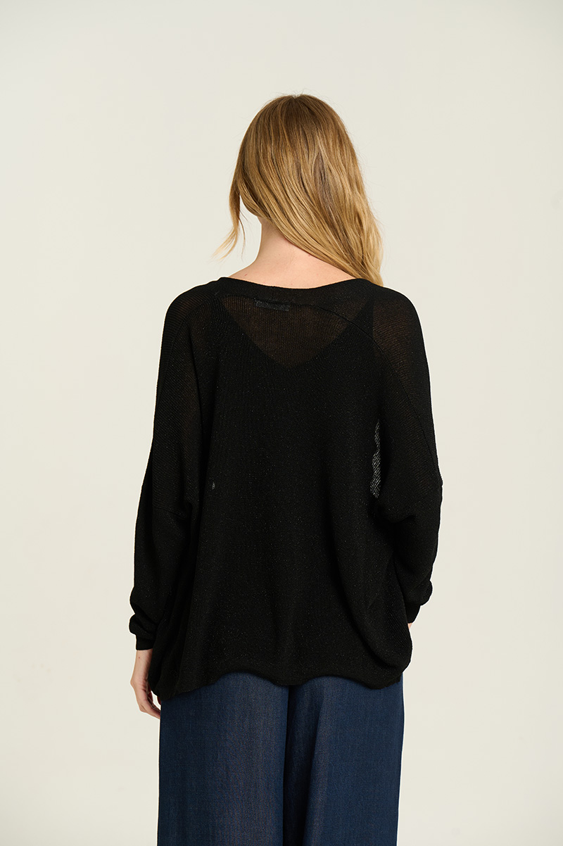 Oversized Lurex jacket 4