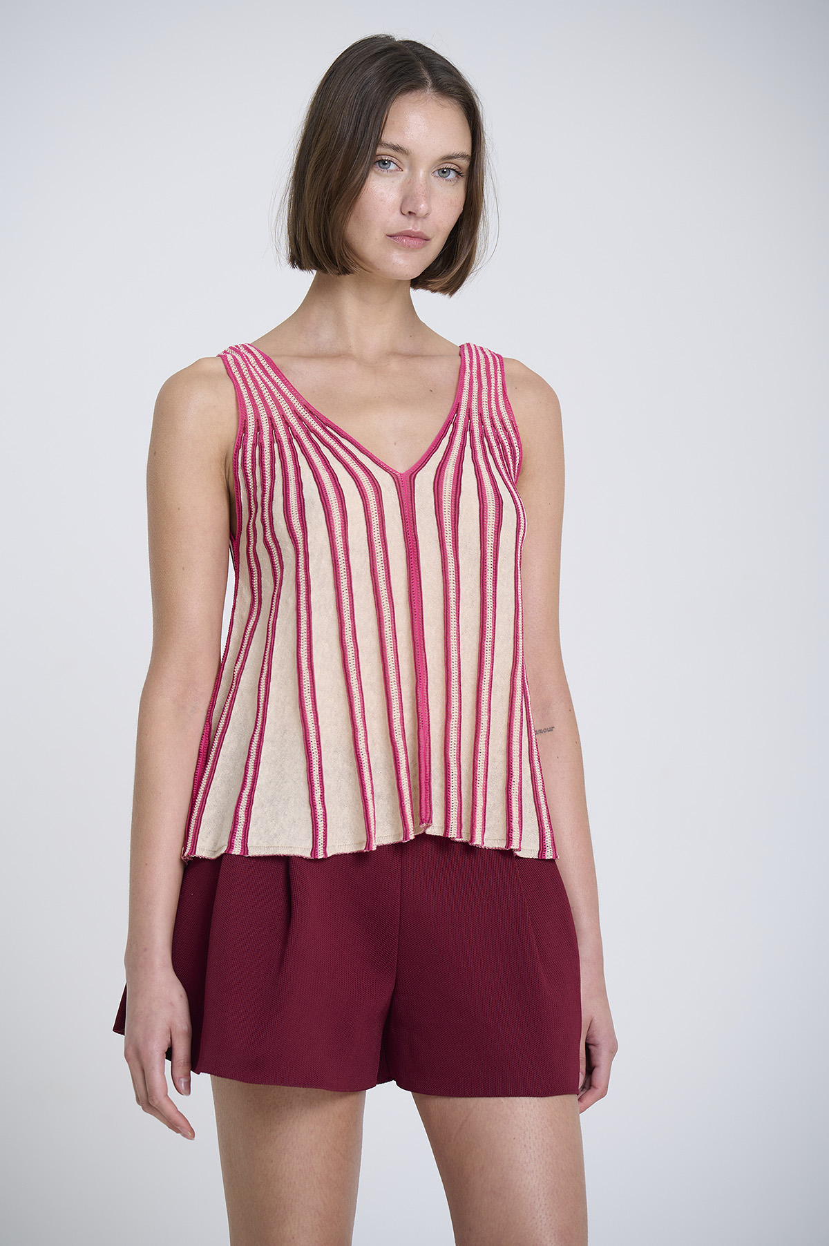 Shorts de punto compacto 3