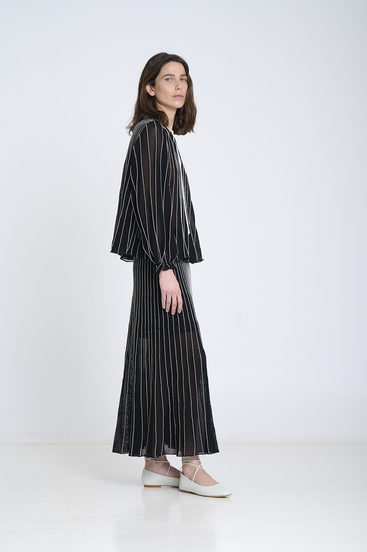 Radial knitted blouse | ICONIC PIECES 2