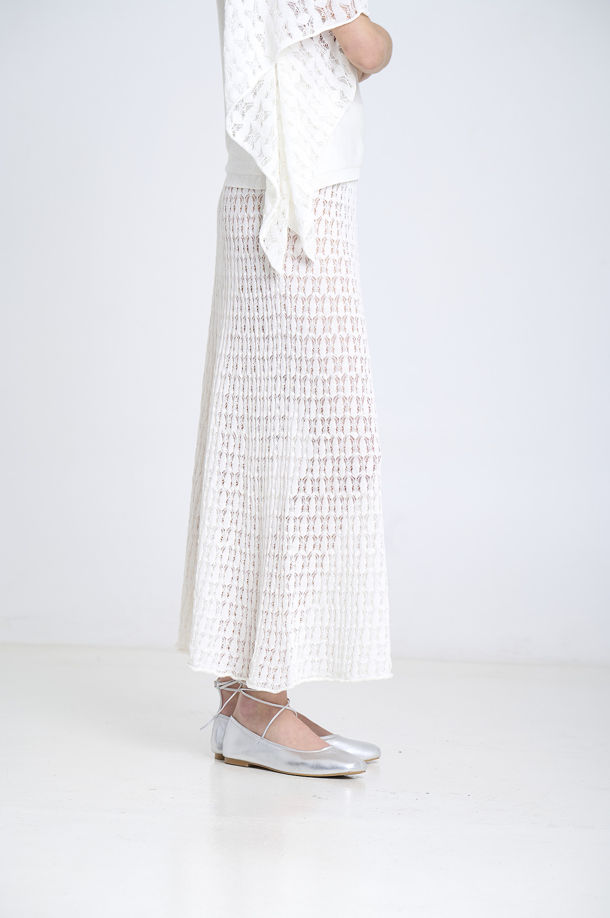 Falda de punto calada 2