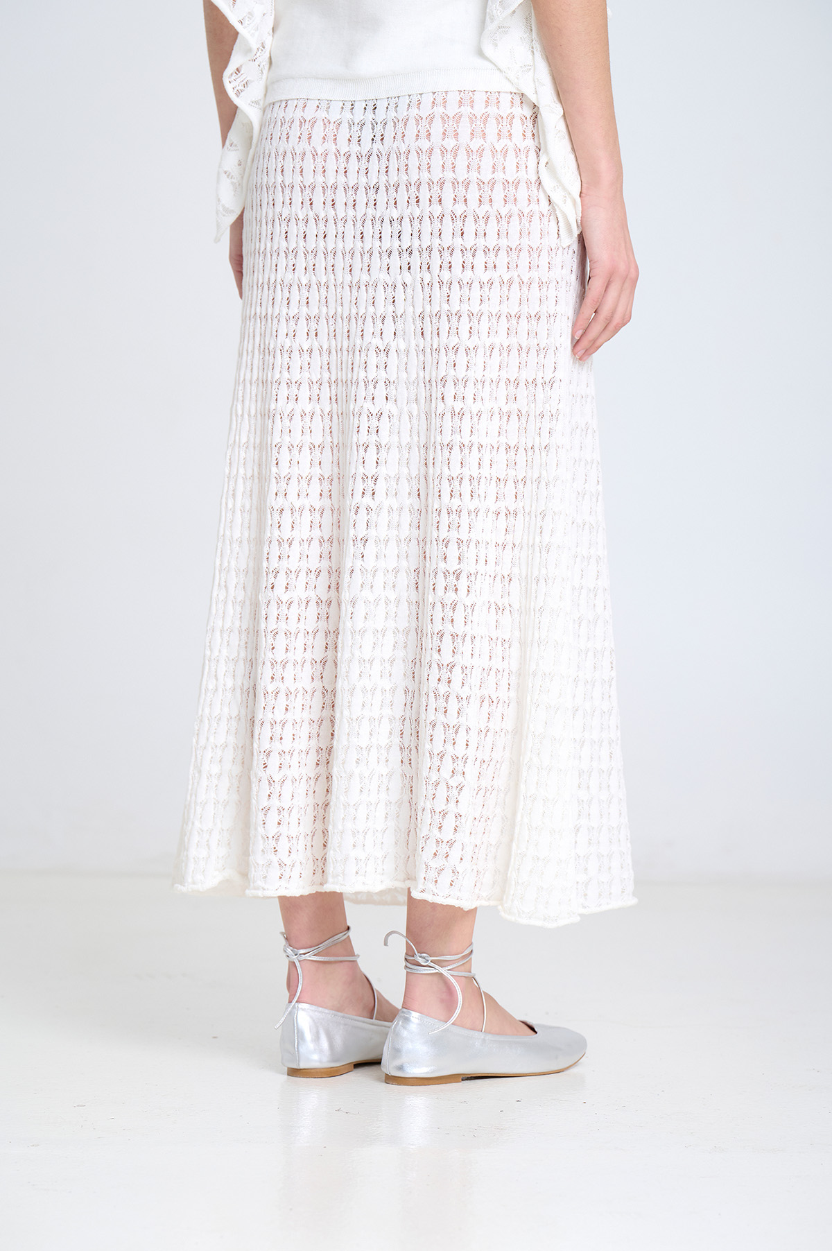 Falda de punto calada 3