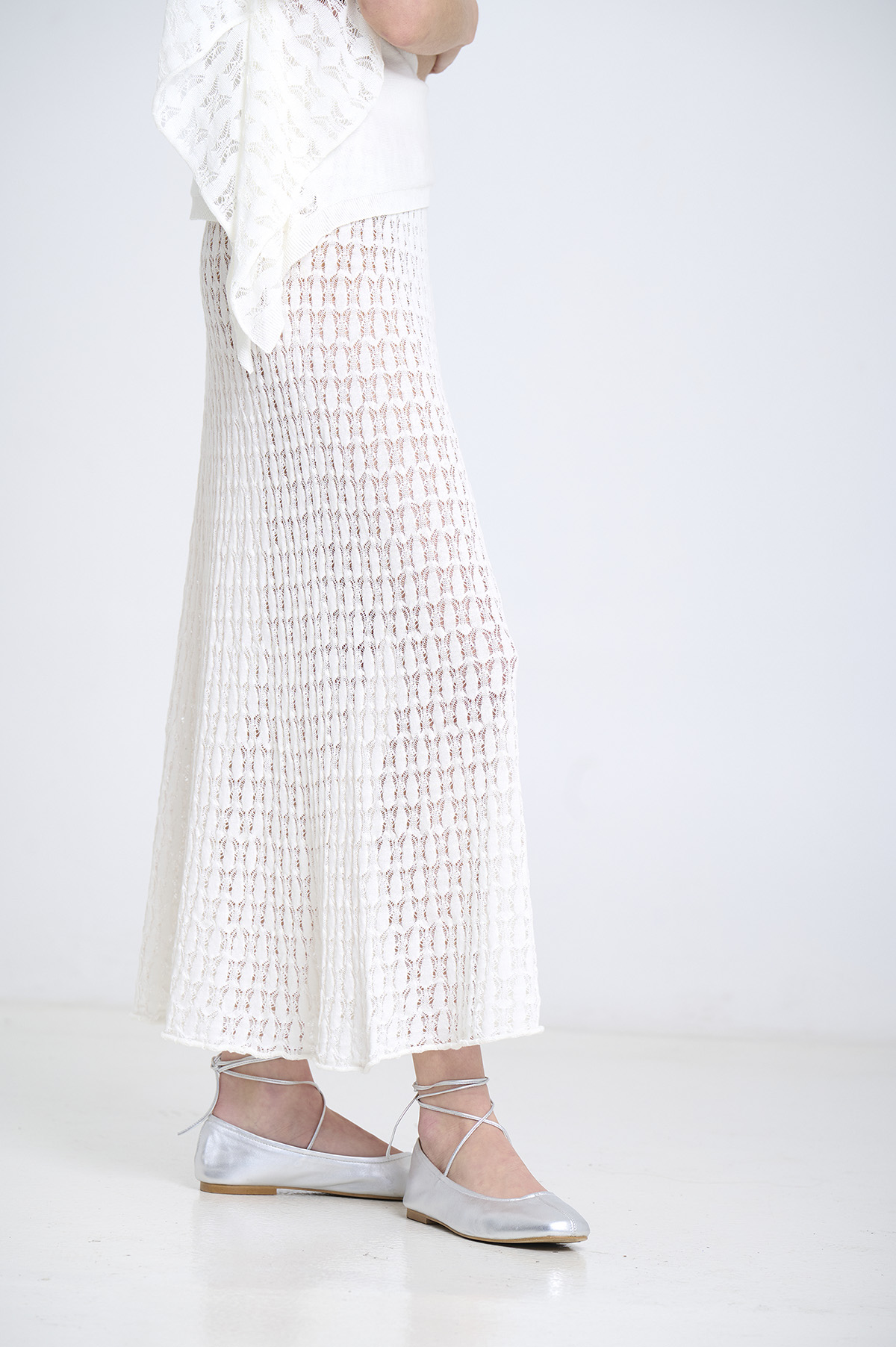 Falda de punto calada 4