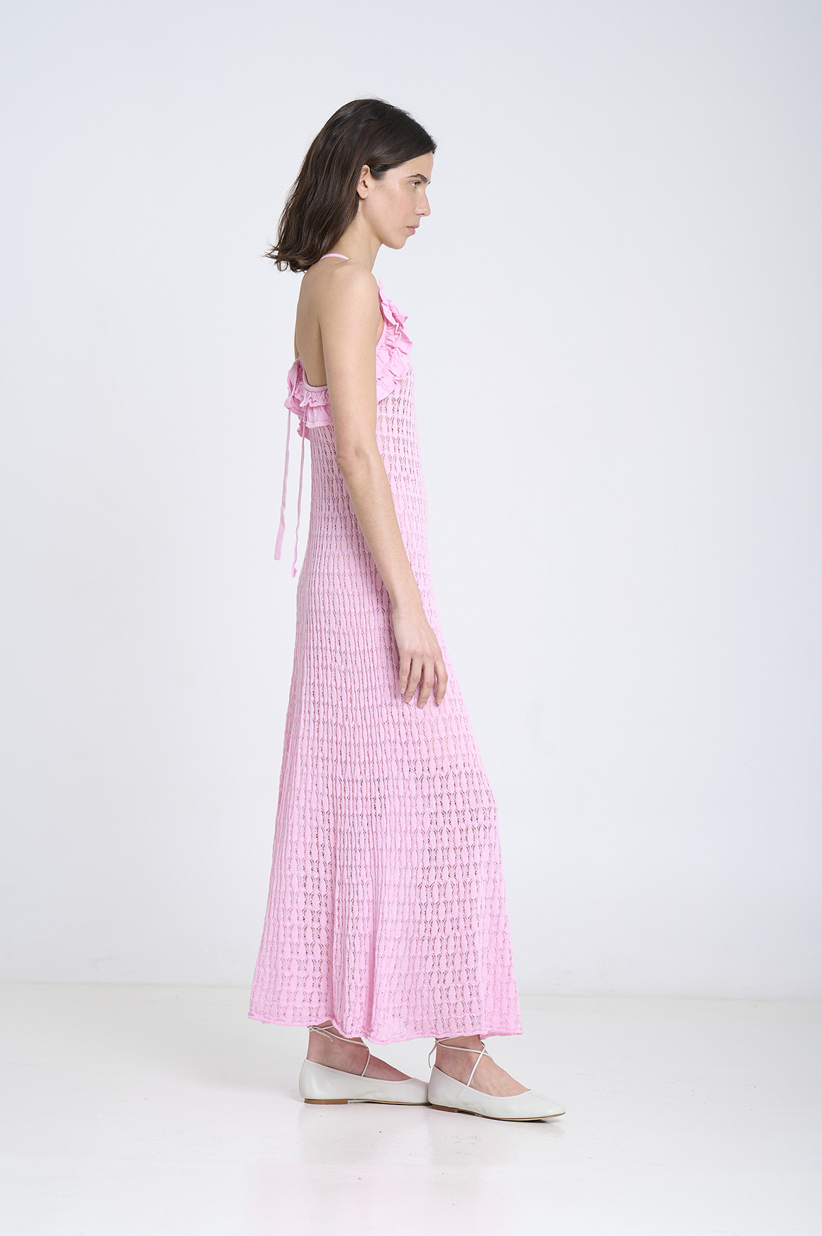 Vestido de punto calado 3