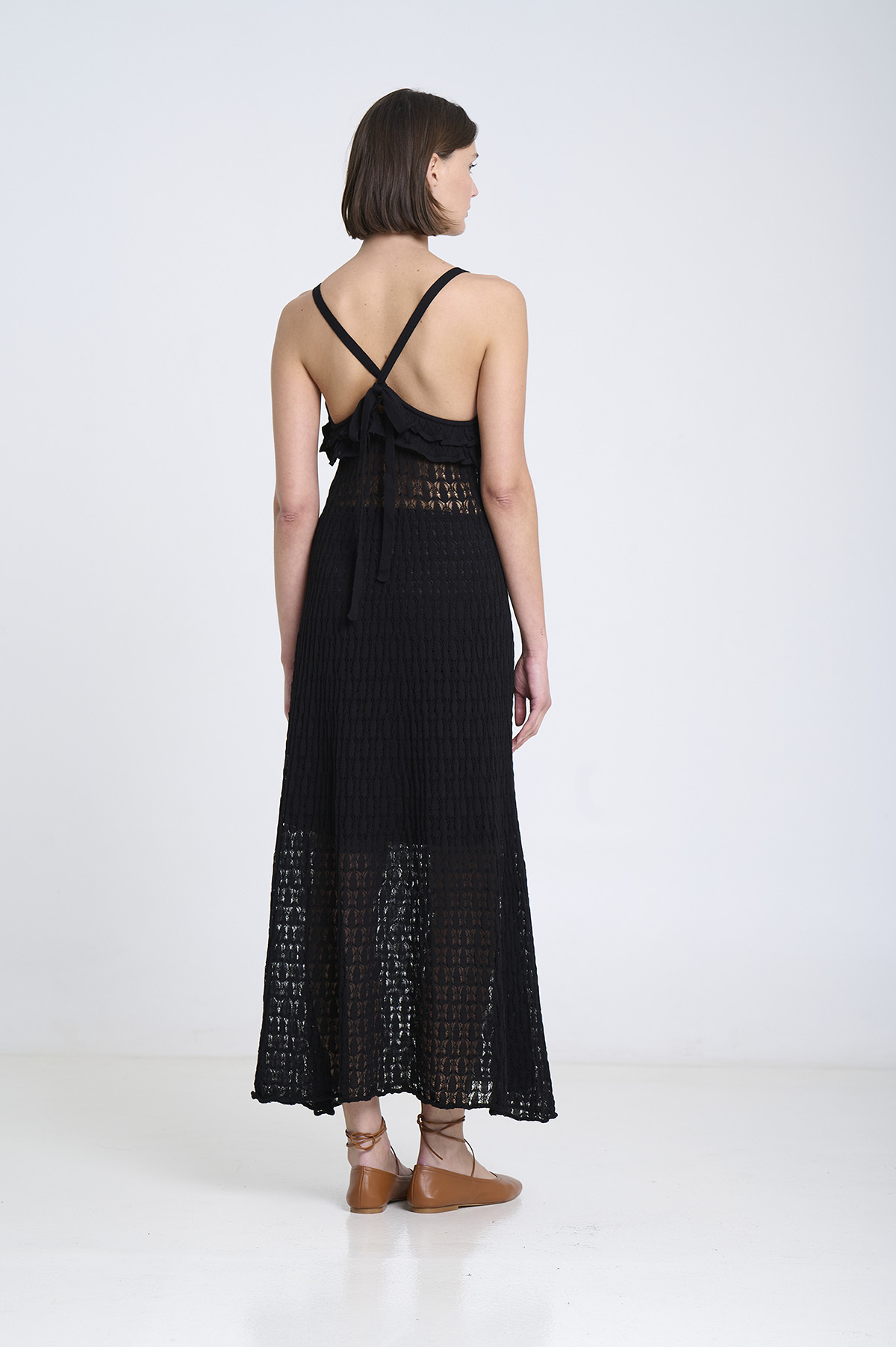 Vestido de punto calado 2