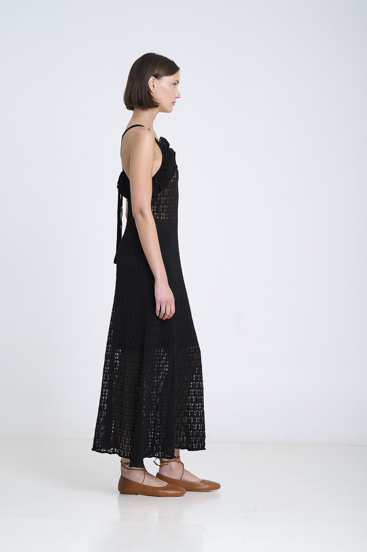 Vestido de punto calado 3