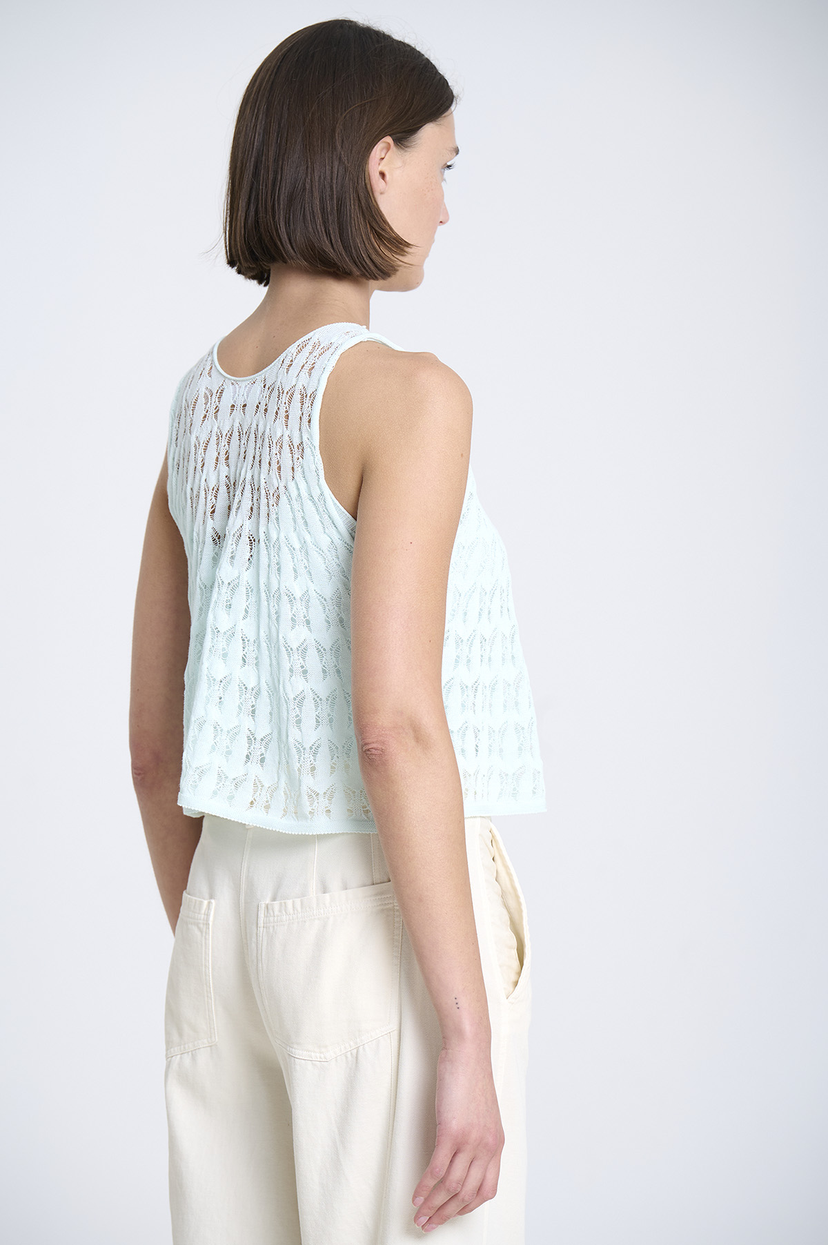 Openwork knit top 4