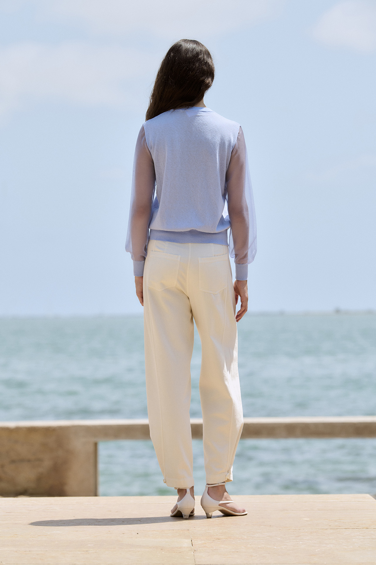 Jersey manga larga transparente 1