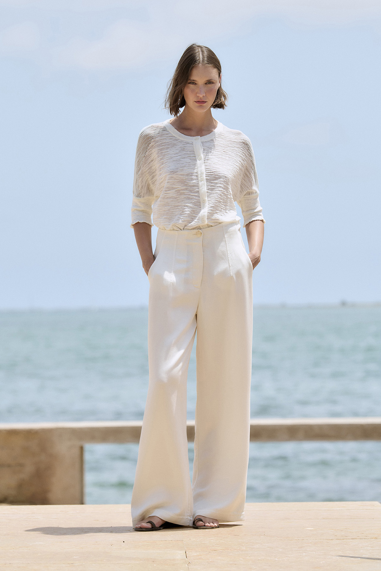 Chaqueta de punto oversize