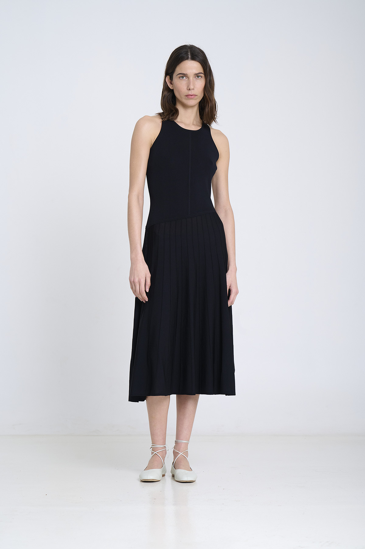 Dress with Asymmetrical Waist