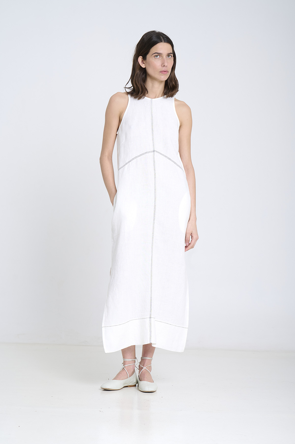 Long Linen Dress