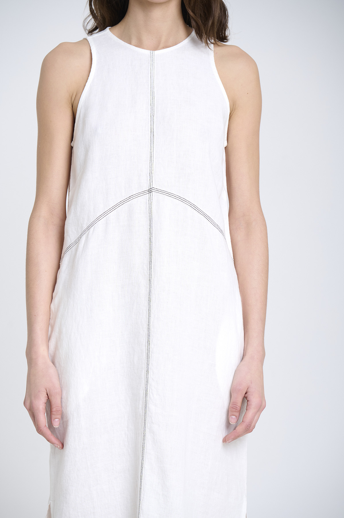 Long Linen Dress 3